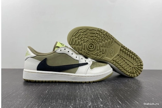 FZ3124-200 Olive 112 ModernLook Low Retro Neutral Golf Jordan Scott 1 Travis 0610